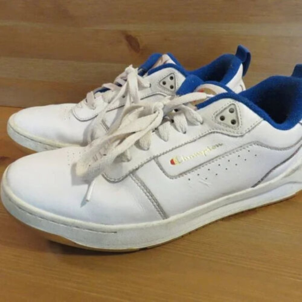 Champion Super C Court Classic leather sneakers sz9.5